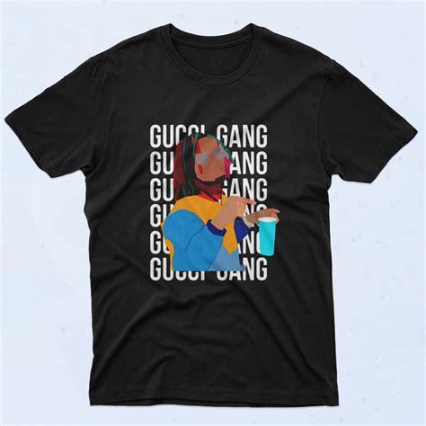 gucci gang shirt lil pump|Gucci gang download.